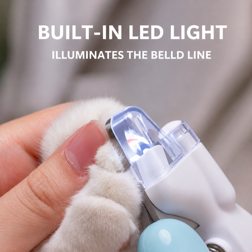 Compact LED Pet Nail Clippers