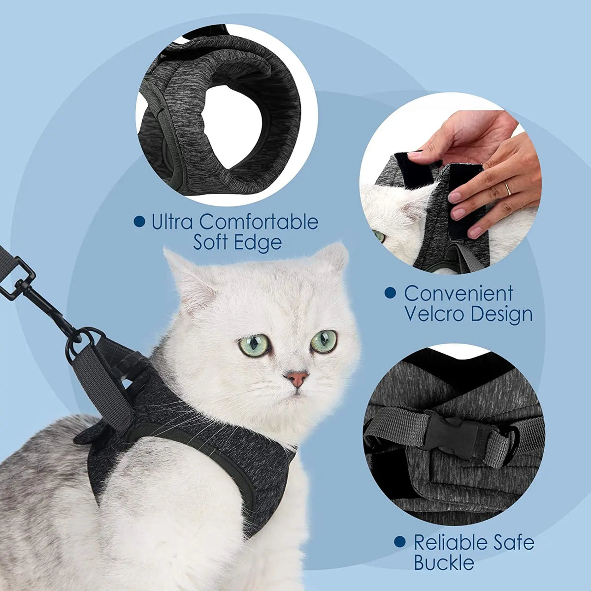 Duplicate gray harness feature graphic