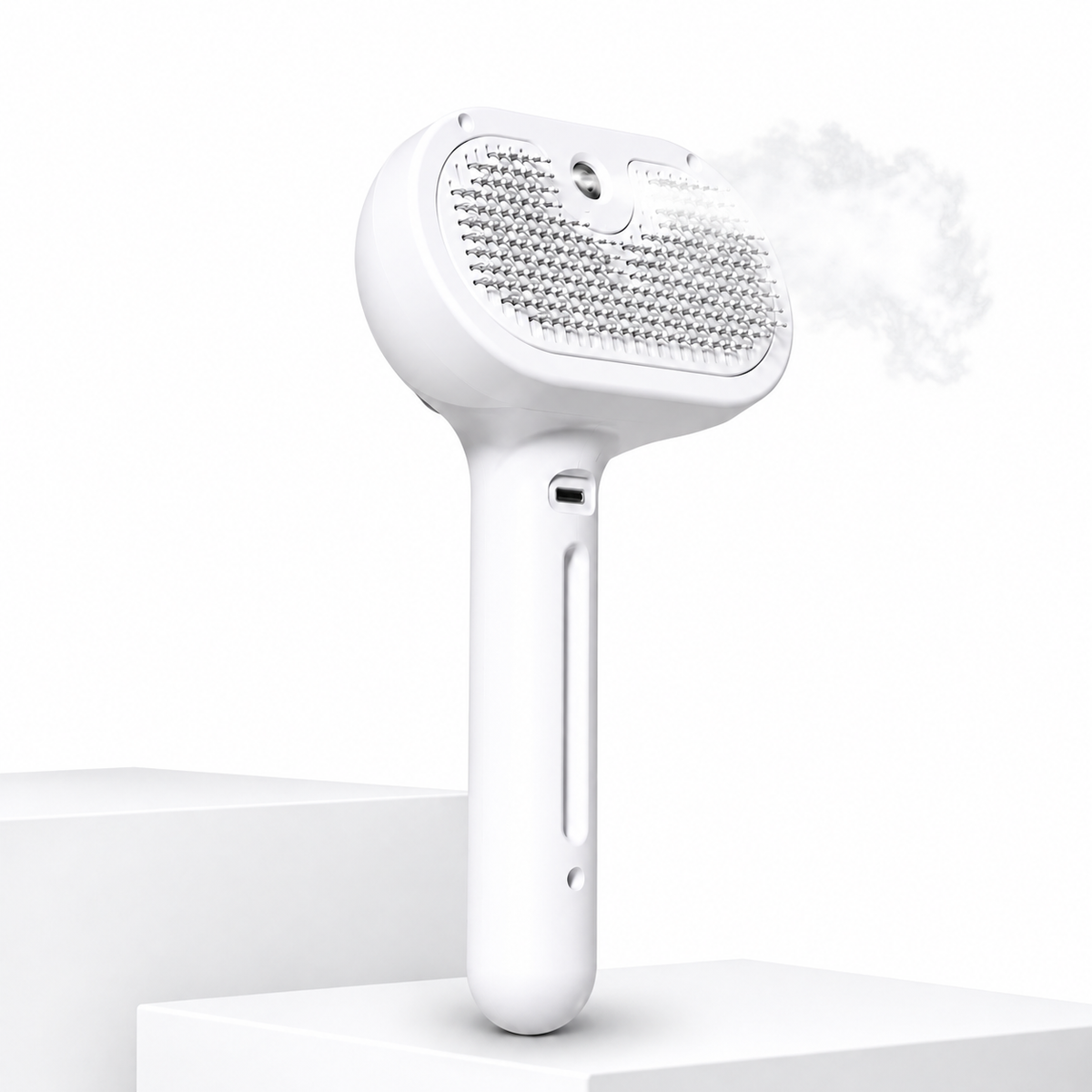 Rechargeable Mist Pet Grooming Brush