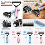 Double-Sided Dematting Rake