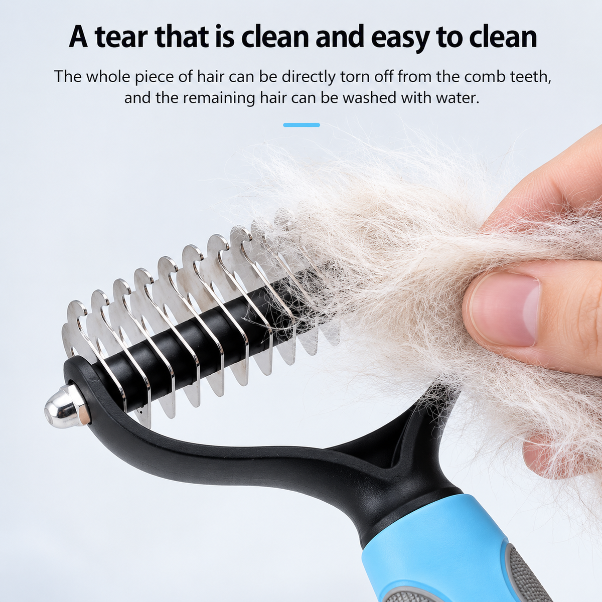 Double-Sided Dematting Rake