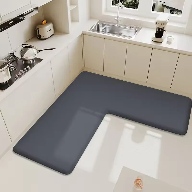 Unrelated L-shaped mat not offered by this product