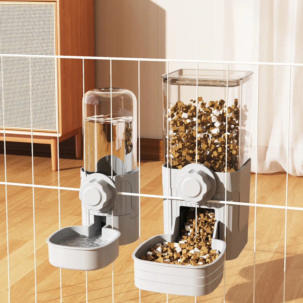 Cage-Mounted Pet Feeder & Waterer — detail view 6