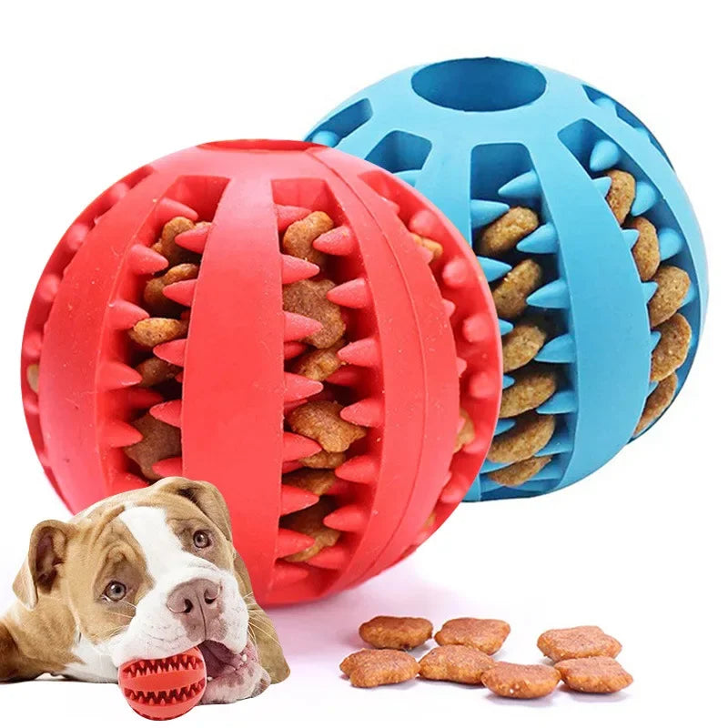 Grooved Treat-Dispensing Dog Ball — product view 4