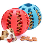Grooved Treat-Dispensing Dog Ball — product view 4