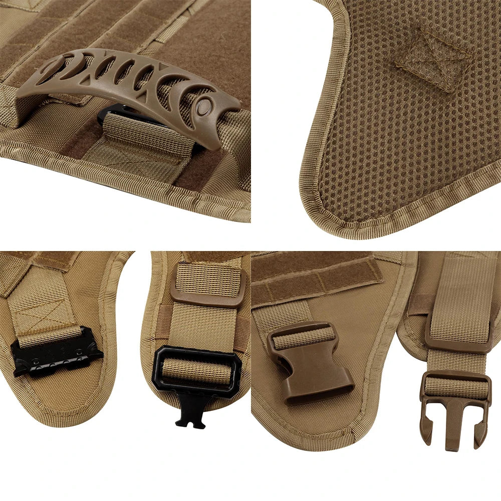 Tactical Dog Harness & Walking Set