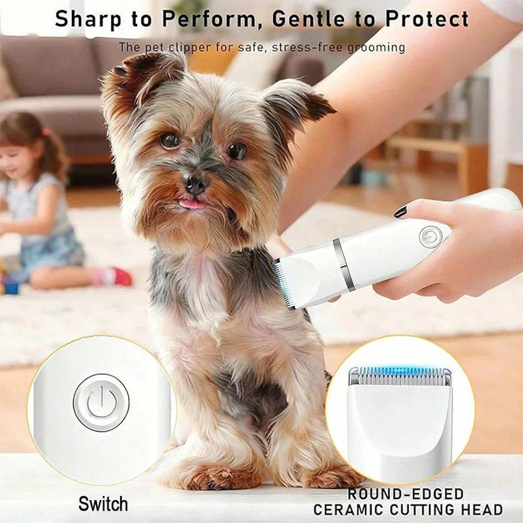 4-in-1 Rechargeable Pet Grooming Kit