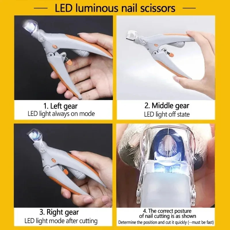 Three-position LED control demonstration