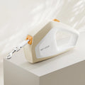 Cream Three-Position Brake Retractable Dog Leash