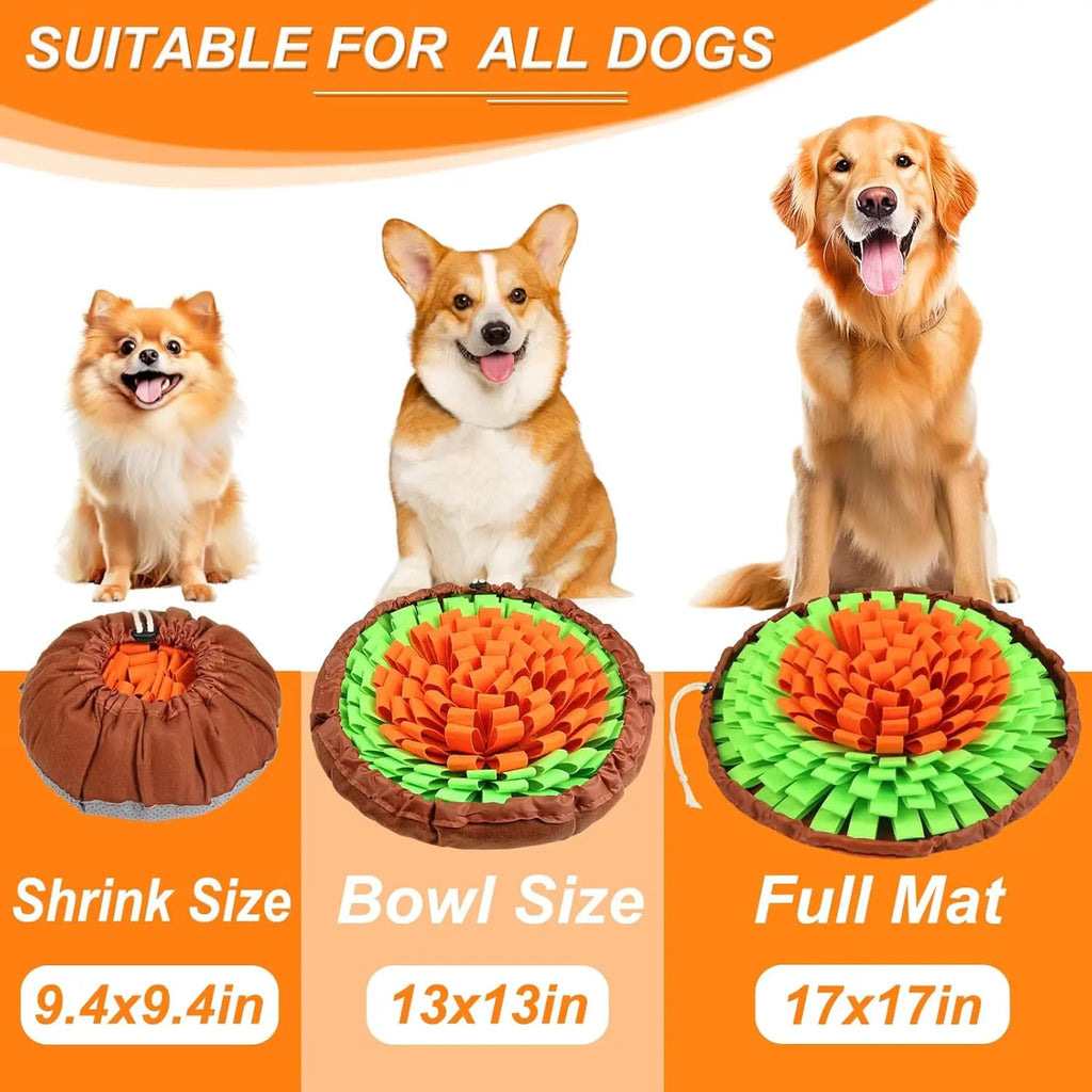 Collapsible Round Snuffle Mat