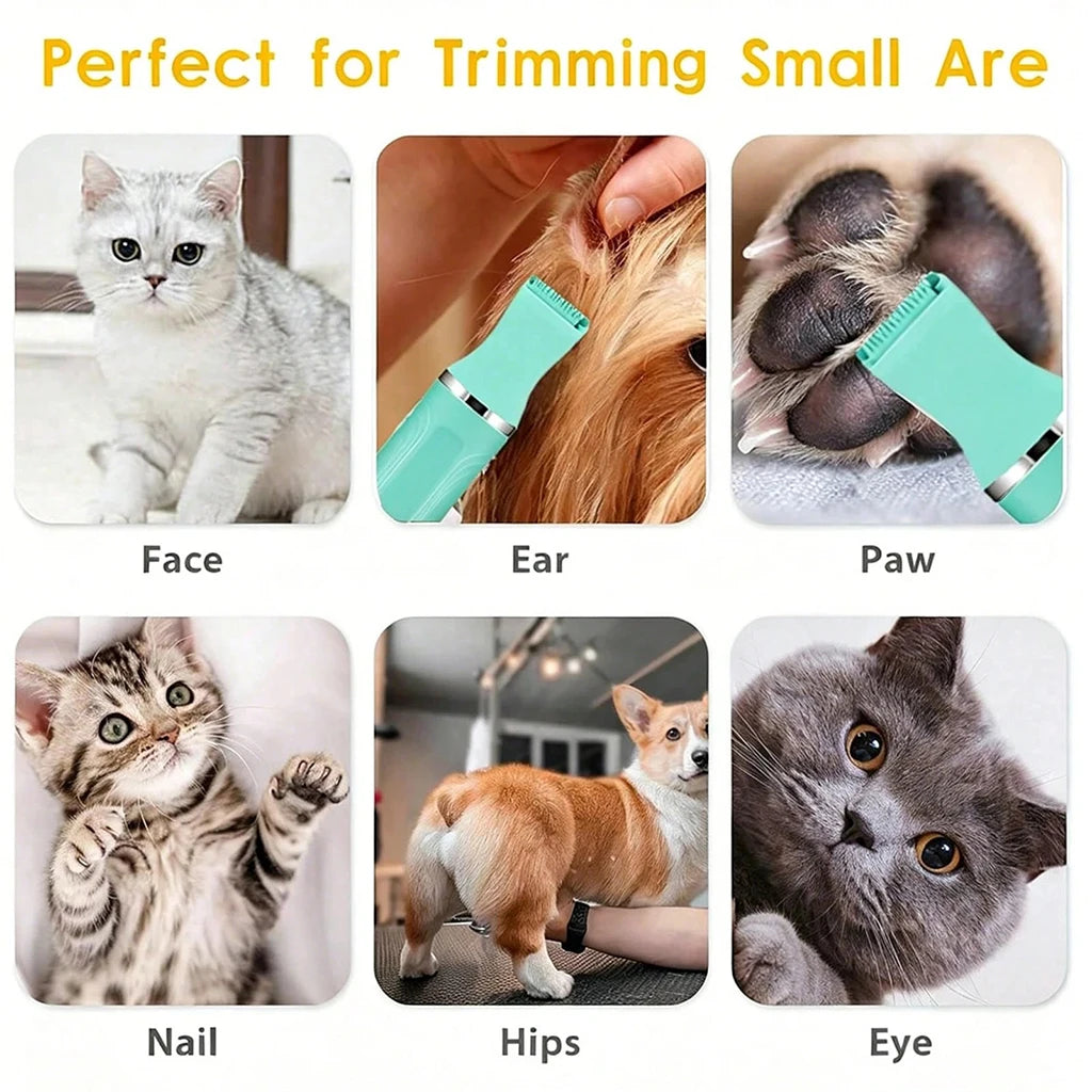 4-in-1 Rechargeable Pet Grooming Kit