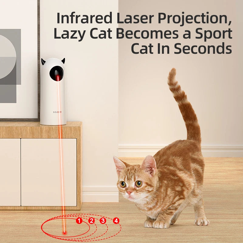 ROJECO Automatic Cat Laser Toy — detail view 2