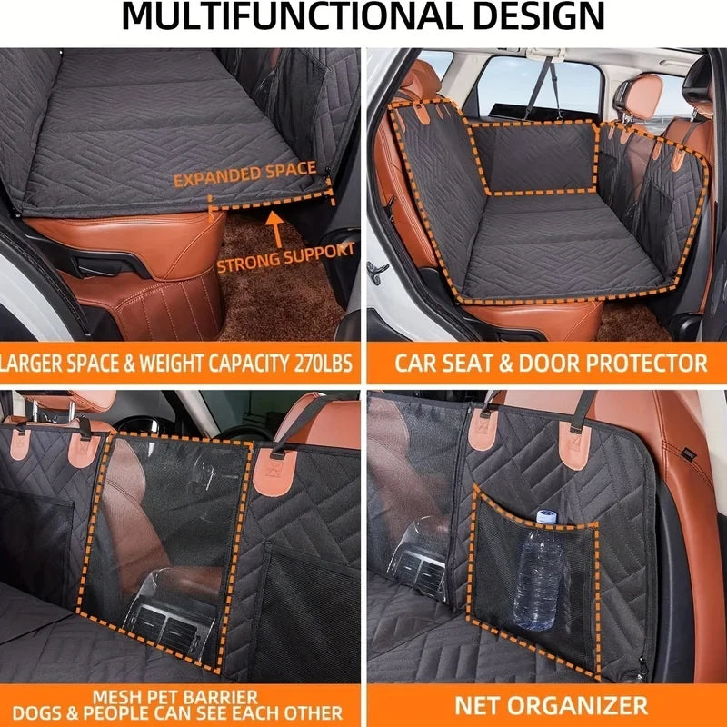 Quilted Backseat Pet Hammock — product view 6