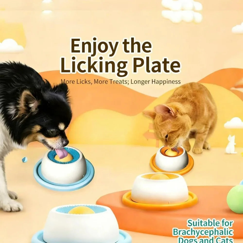 Rolling Lick Feeder for Dogs & Cats