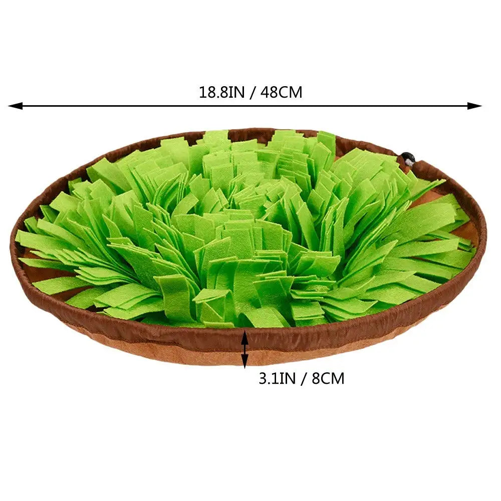 Collapsible Round Snuffle Mat