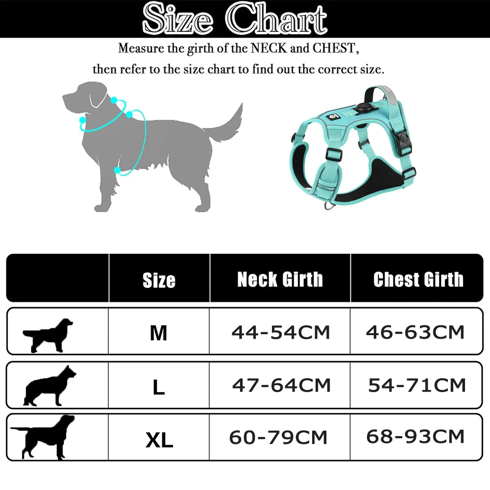 Tracker-Holder Dog Harness & Leash Set — product view 6