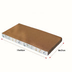 Single rectangular reversible cardboard cat scratcher