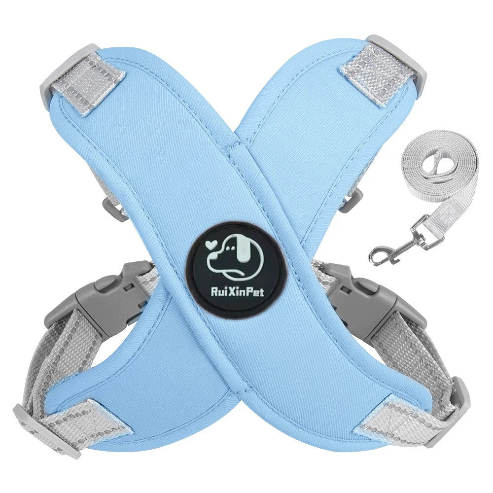 Reflective Adjustable Pet Harness Set — detail view 9
