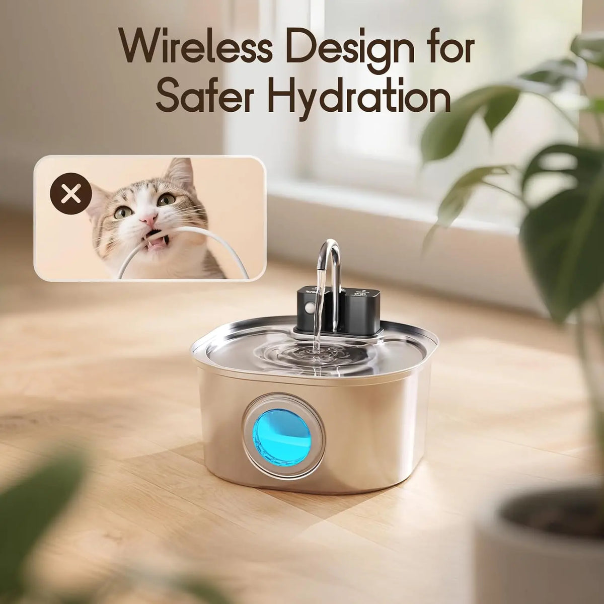 4200 mAh rechargeable fountain battery overview