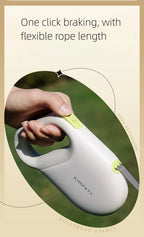KIMPET™ Striped Tape Retractable Dog Leash