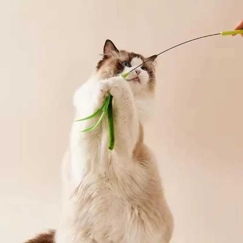 Flexible Leaf Cat Teaser Wand — product view 4