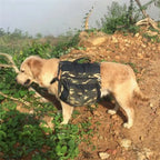 Camouflage Dog Saddle Pack