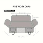 Quilted Backseat Pet Hammock — product view 2