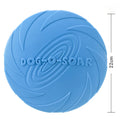 Blue 8.7-inch TPR flying disc
