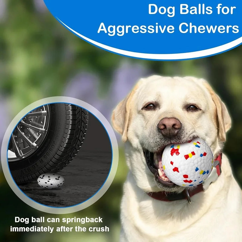 Speckled E-TPU Dog Ball
