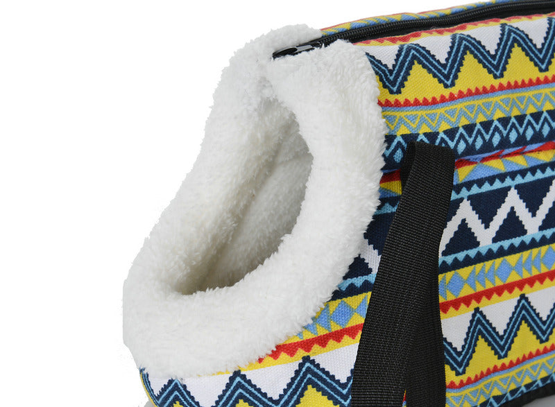 Pet carrier hand-carry view