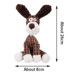 Squeaky Plush Animal Dog Toy