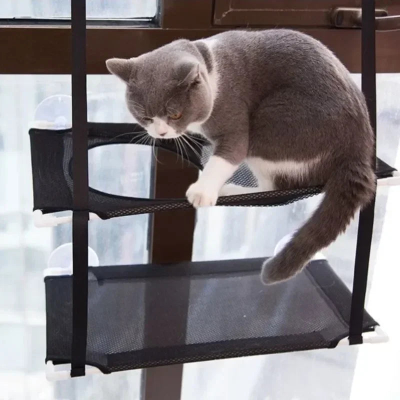 Suction-Cup Cat Window Hammock