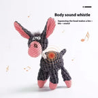 Squeaky Plush Animal Dog Toy