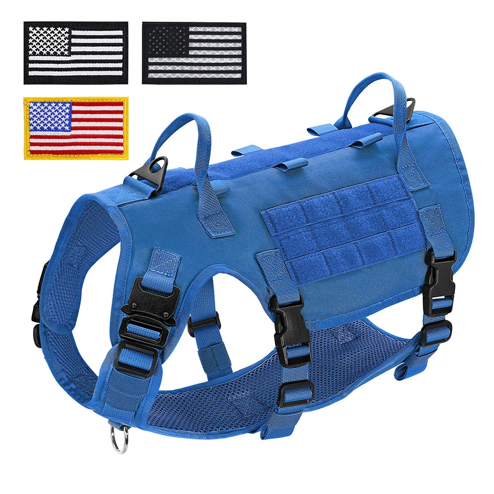 MOLLE-Style Tactical Dog Harness — product view 9