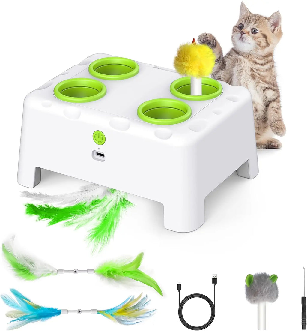 Rechargeable Pop-Up Cat Play Station