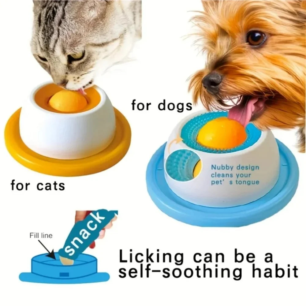 Rolling Lick Feeder for Dogs & Cats