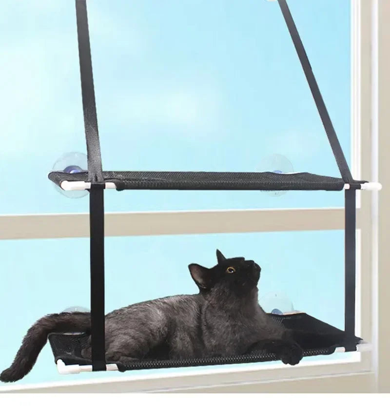 Suction-Cup Cat Window Hammock