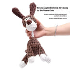 Squeaky Plush Animal Dog Toy