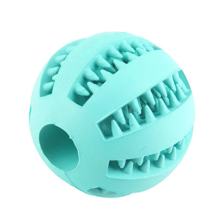 Rubber Treat-Dispensing Dog Ball — detail view 8