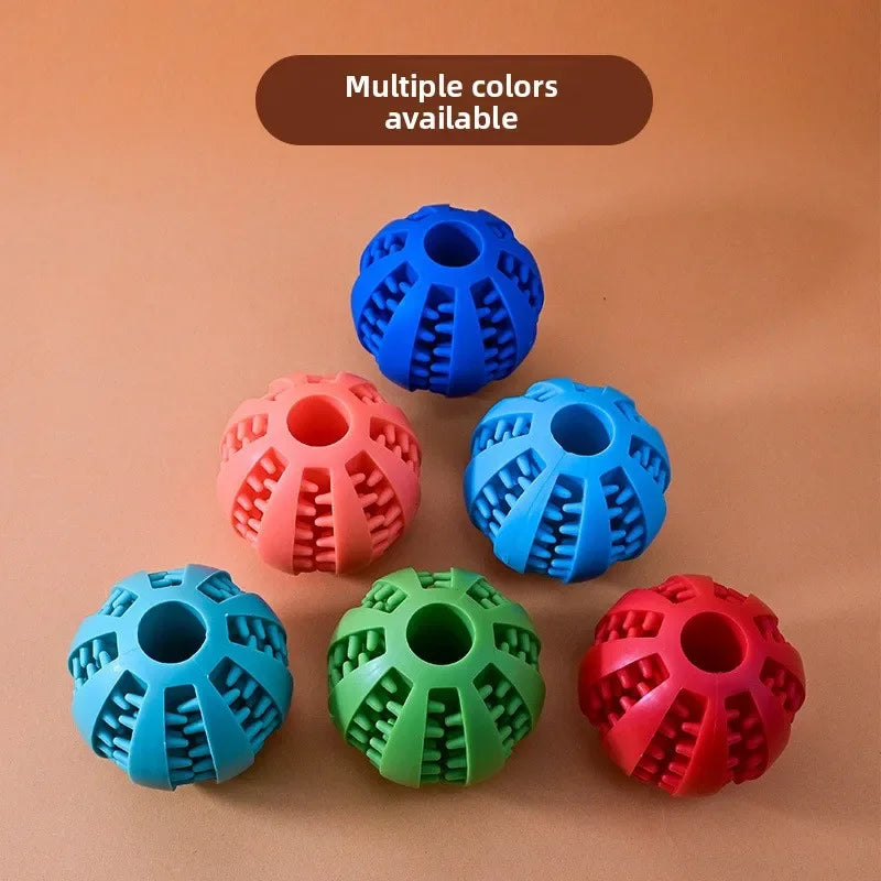 Grooved Treat-Dispensing Dog Ball — product view 2