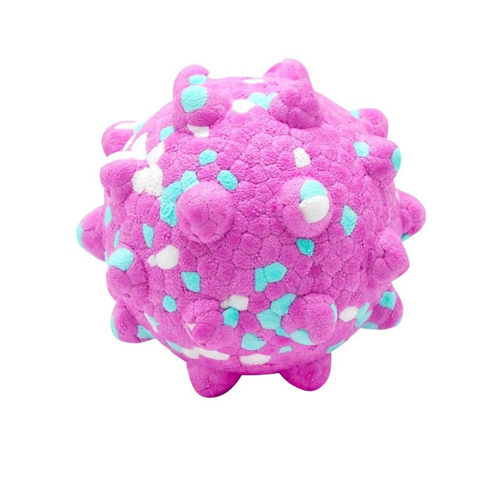 Pink Textured ETPU Dog Ball