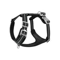 Black reflective Y-front dog harness