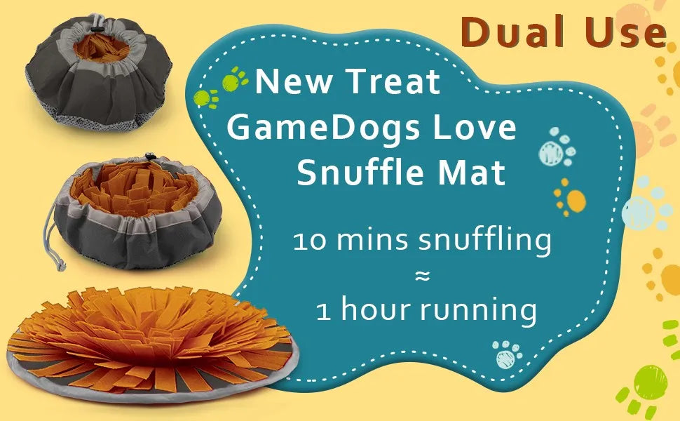 Collapsible Round Snuffle Mat