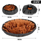 Collapsible Round Snuffle Mat