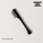 Black pet face comb