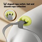 Striped Tape Retractable Dog Leash