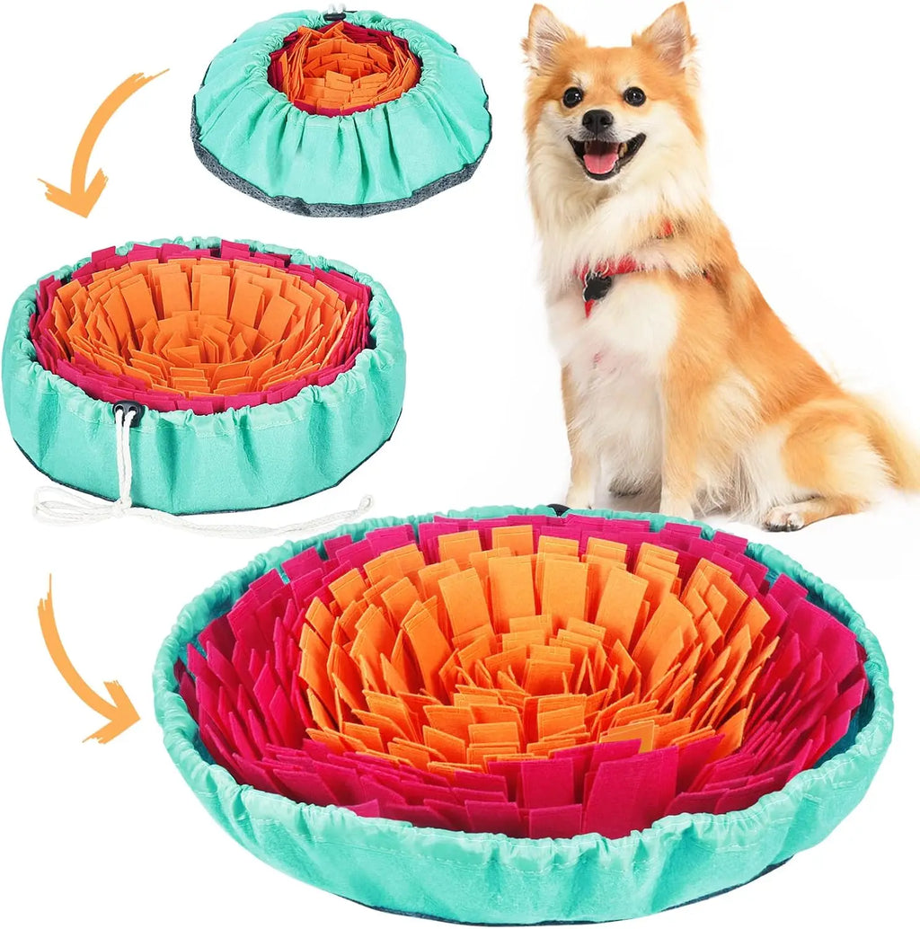 Collapsible Round Snuffle Mat