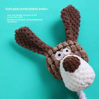 Squeaky Plush Animal Dog Toy