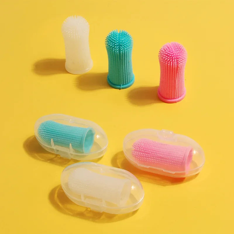 Silicone Pet Finger Toothbrush — detail view 5
