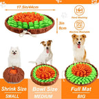 Adjustable Round Snuffle Mat